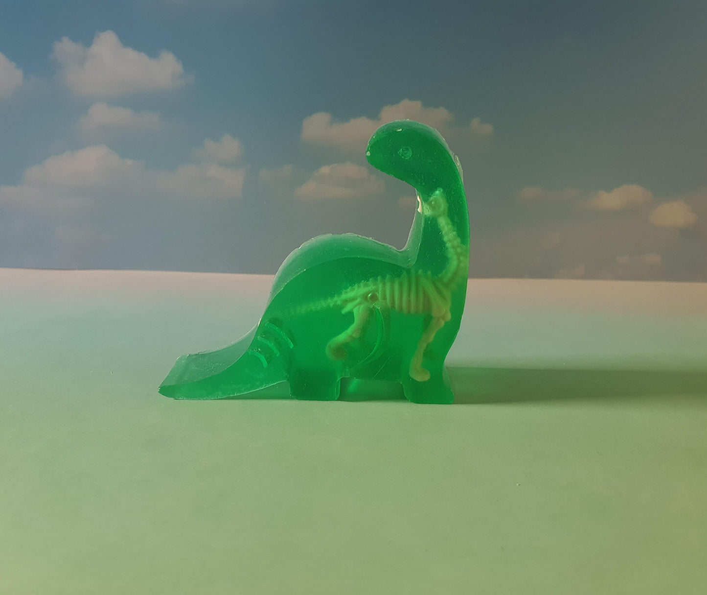 Brontosaurus bubblegum scented soap