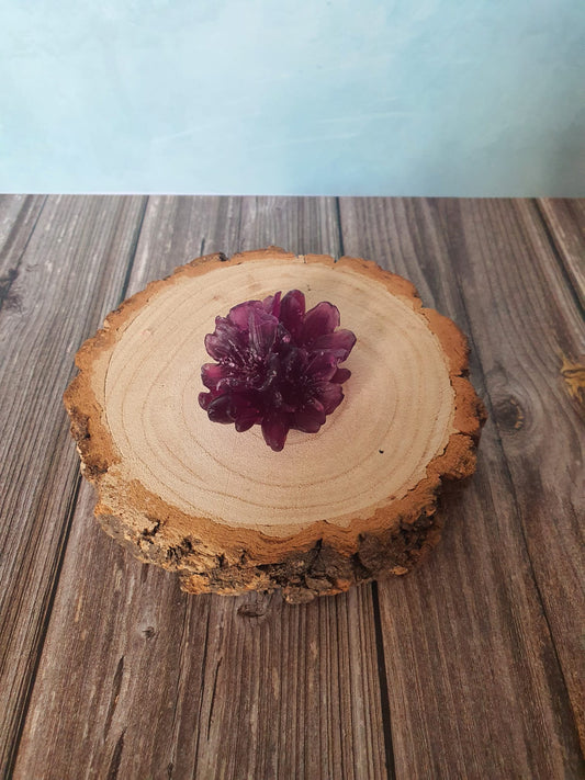 Parma violet scented soap duo