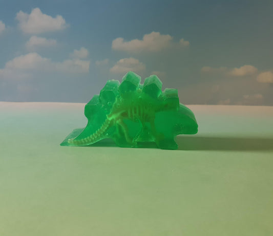 Stegosaurus bubblegum scented soap