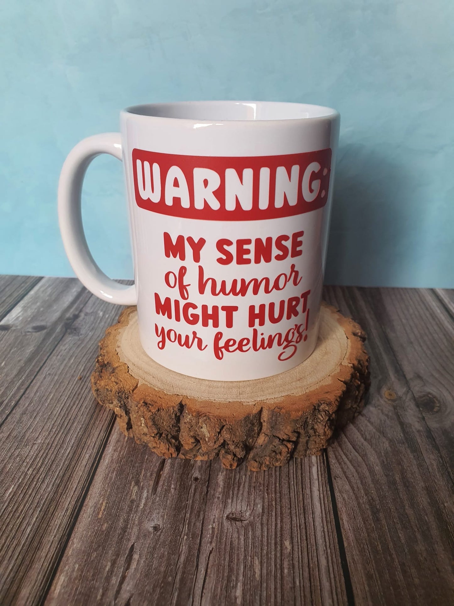 Warning mug