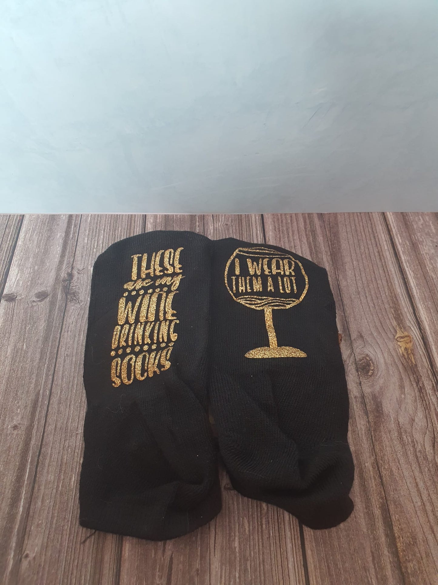 Wine novelty socks