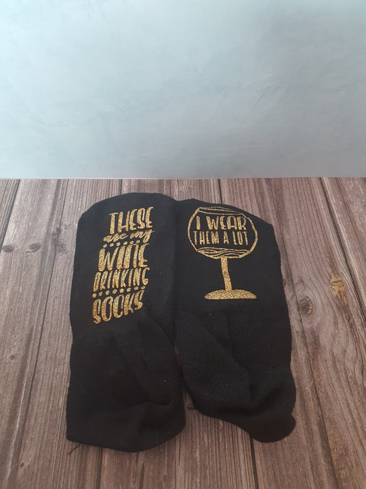 Wine novelty socks