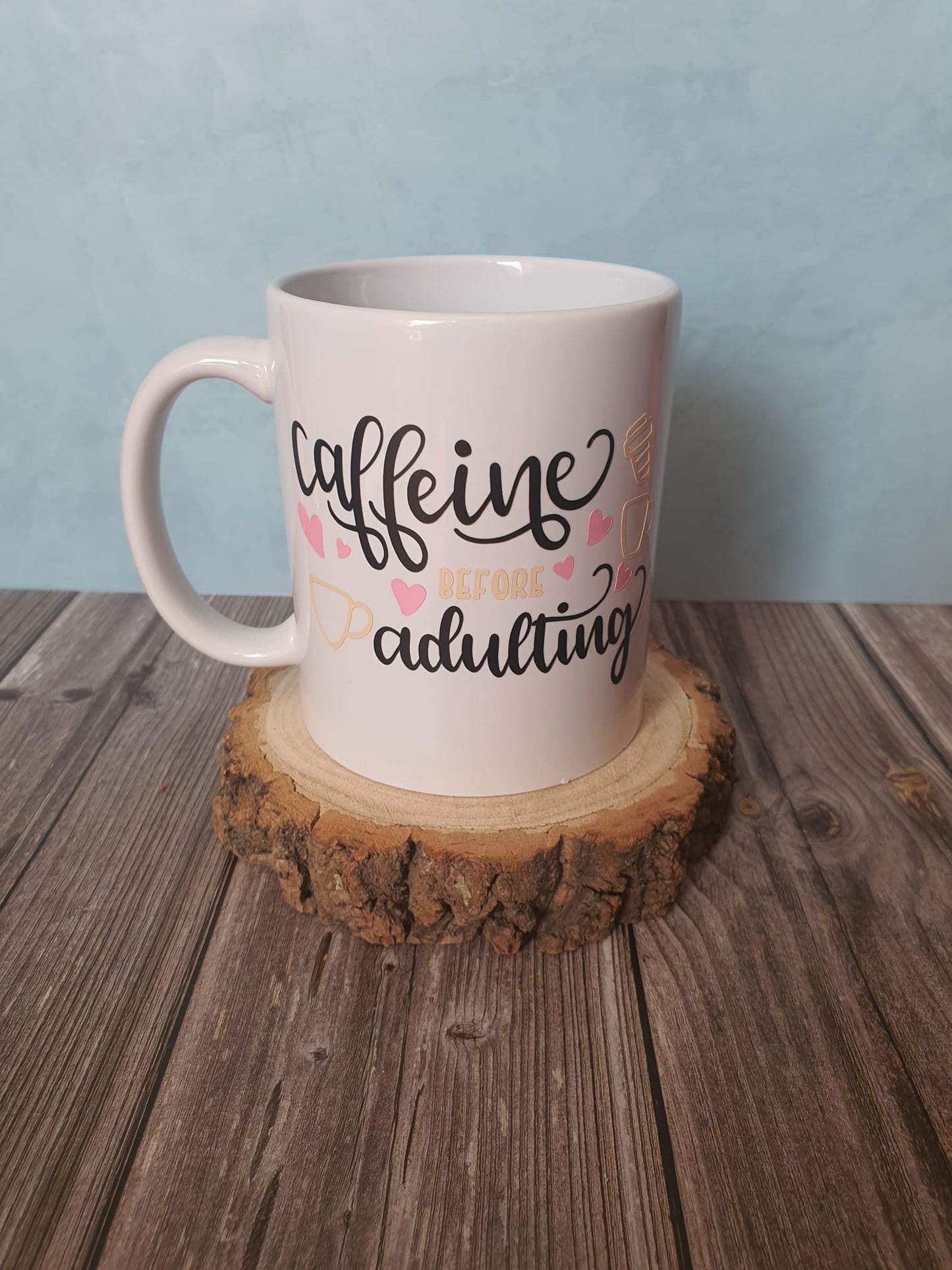 Caffeine mug