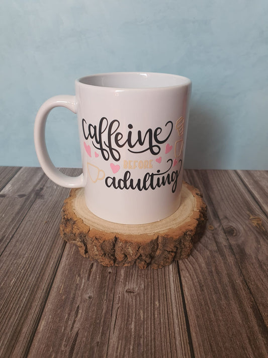 Caffeine mug