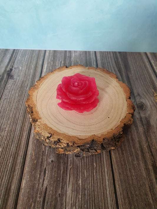 Rose scented soap duo